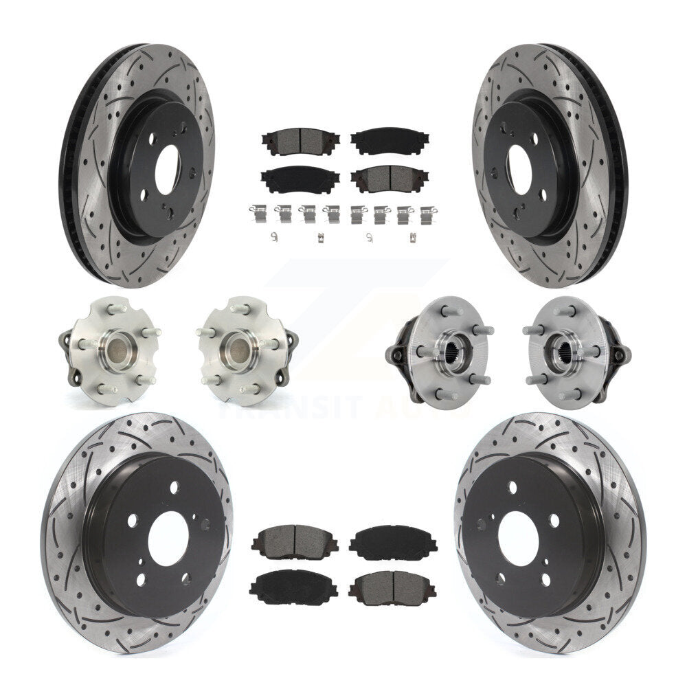 Transit Auto KBB-132813 Wheel Bearing and Hub Assembly for 2019-2020 Toyota RAV4 - Front and Rear product image
