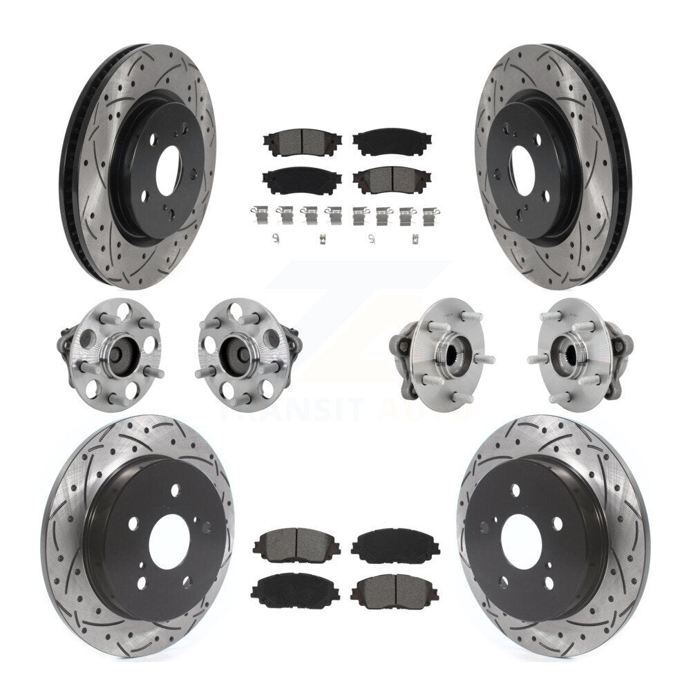 Transit Auto KBB-132817 Wheel Bearing and Hub Assembly for 2021-2022 Toyota C-HR - Front and Rear product image