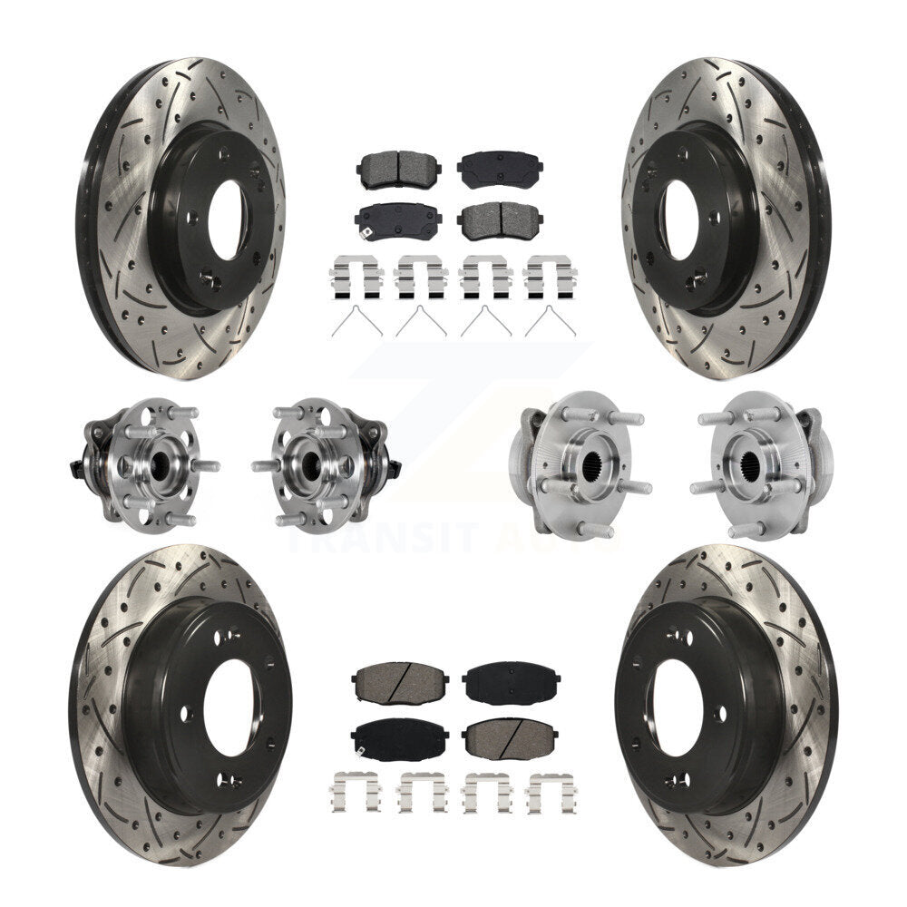 Transit Auto KBB-132818 Wheel Bearing and Hub Assembly for 2018-2022 Hyundai Kona - Front and Rear product image