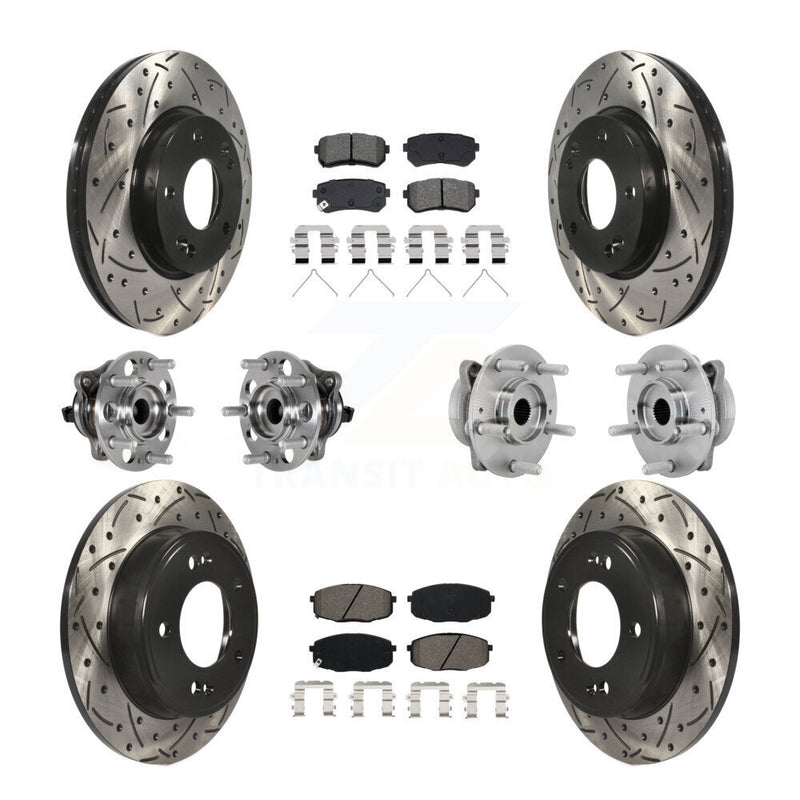 Transit Auto KBB-132818 Wheel Bearing and Hub Assembly for 2018-2022 Hyundai Kona - Front and Rear product image