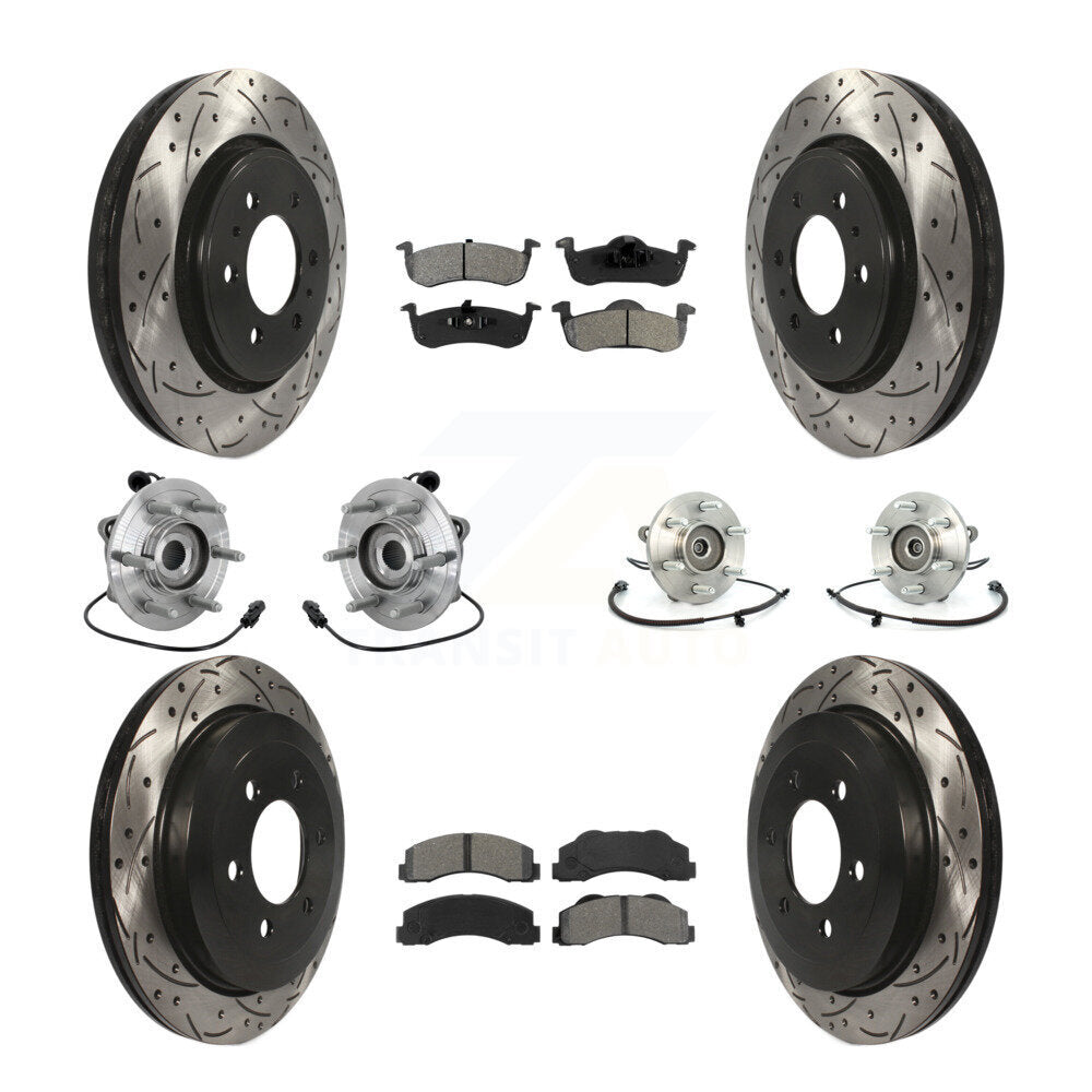 Transit Auto KBB-132820 Wheel Bearing and Hub Assembly for 2011-2014 Ford Expedition, Lincoln Navigator - Front and Rear product image