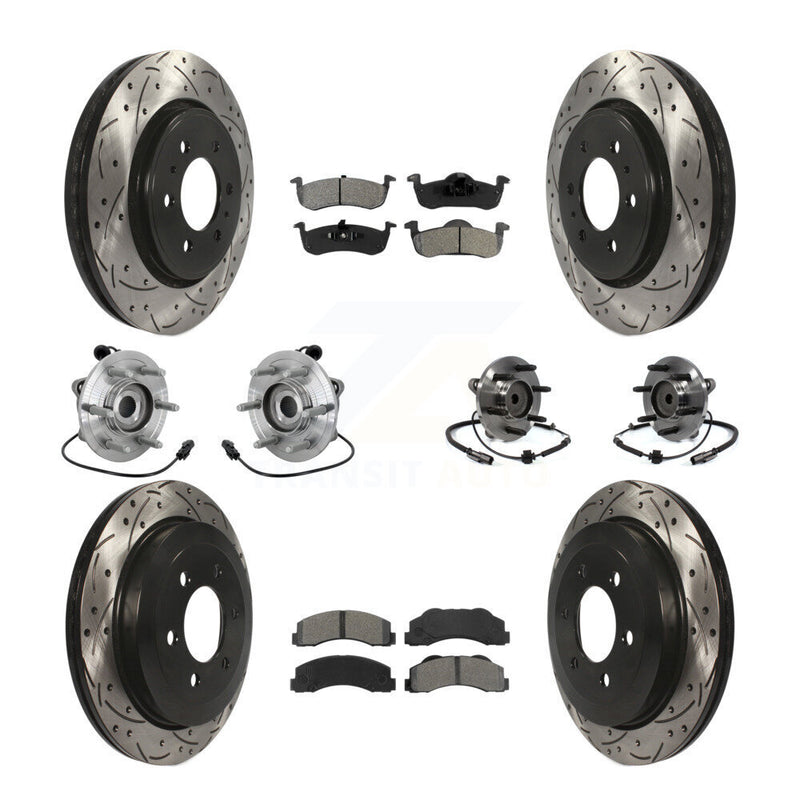 Transit Auto KBB-132821 Wheel Bearing and Hub Assembly for 2011-2014 Ford Expedition, Lincoln Navigator - Front and Rear product image