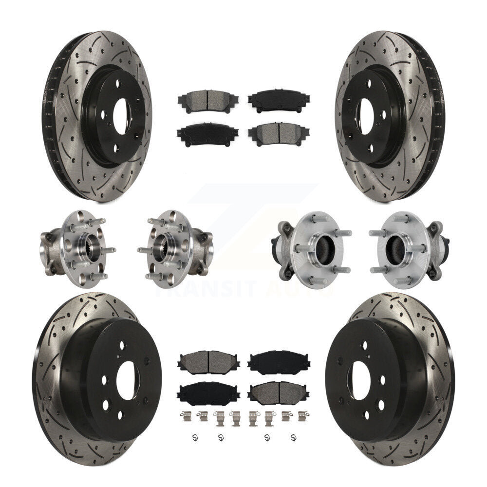 Transit Auto KBB-132824 Wheel Bearing and Hub Assembly for 2014-2015 Lexus IS250 - Front and Rear product image
