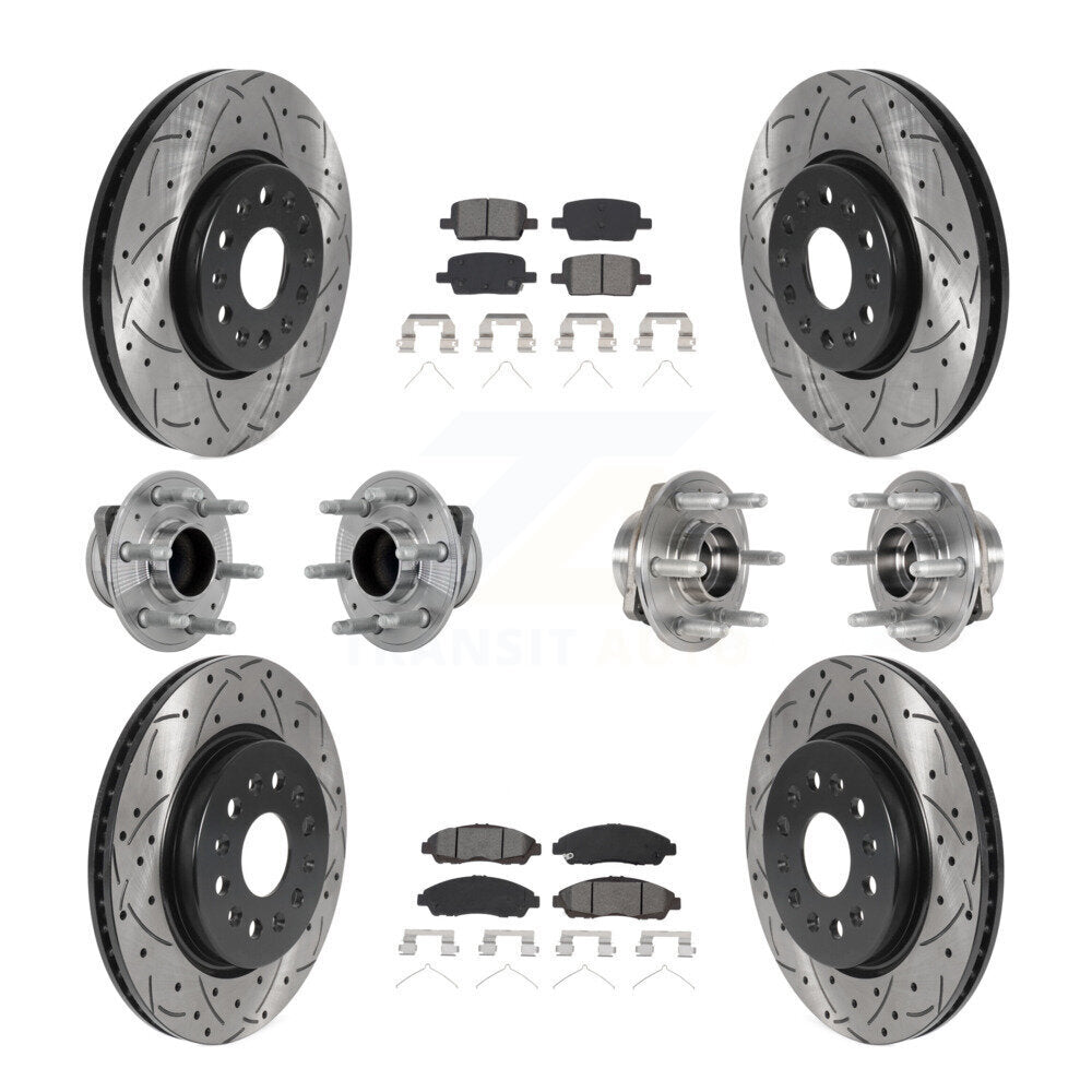 Transit Auto KBB-132825 Wheel Bearing and Hub Assembly for 2017-2020 Chevrolet Traverse, Buick Enclave, GMC Acadia - Front and Rear product image