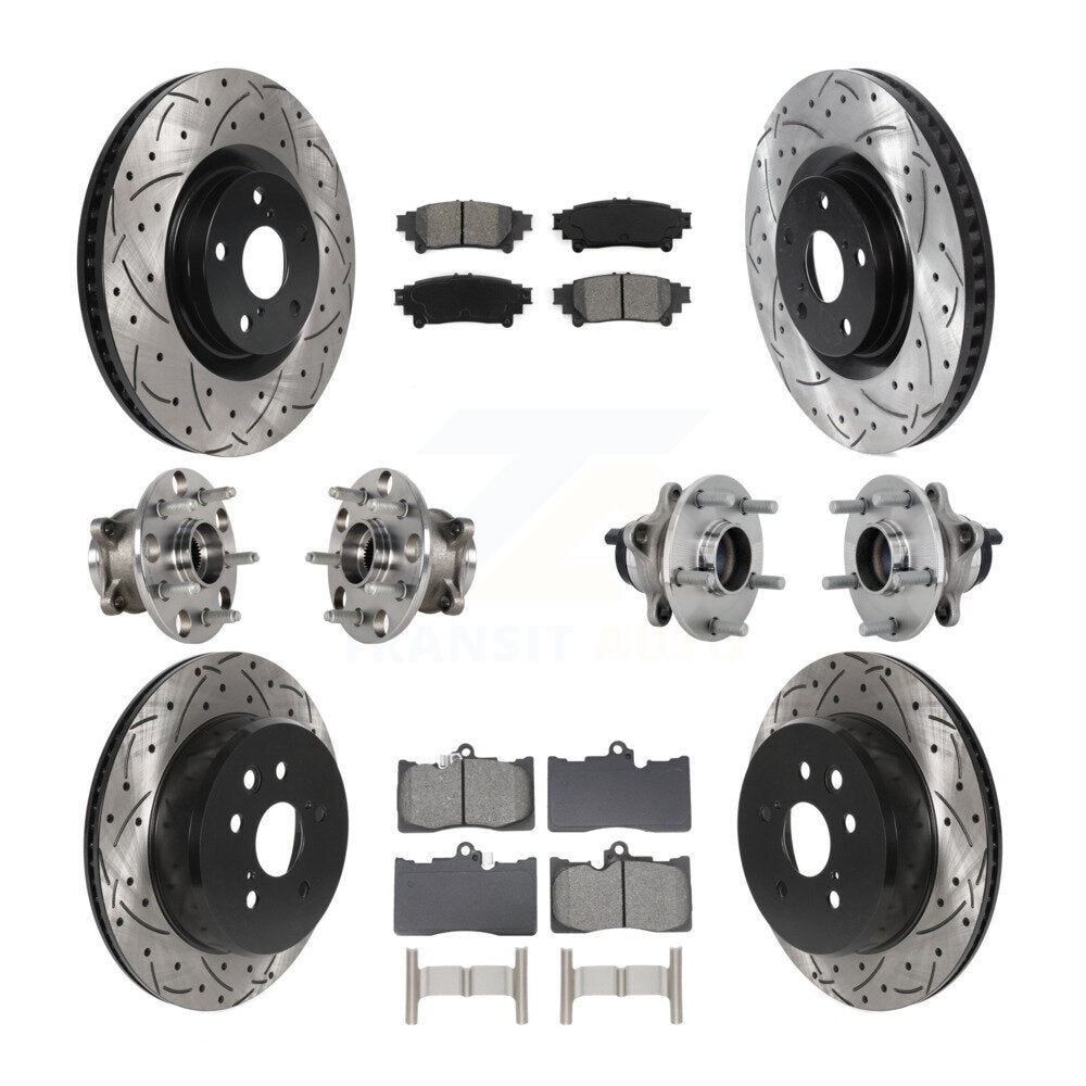 Transit Auto KBB-132826 Wheel Bearing and Hub Assembly for 2013-2020 Lexus GS300, Lexus RC300, Lexus GS200t & more - Front and Rear product image