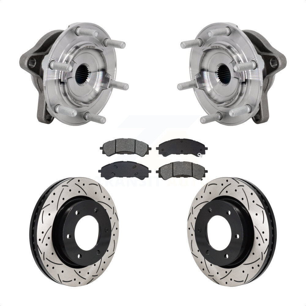Transit Auto KBB-132829 Wheel Bearing and Hub Assembly for 2019-2023 Ford Ranger - Front product image