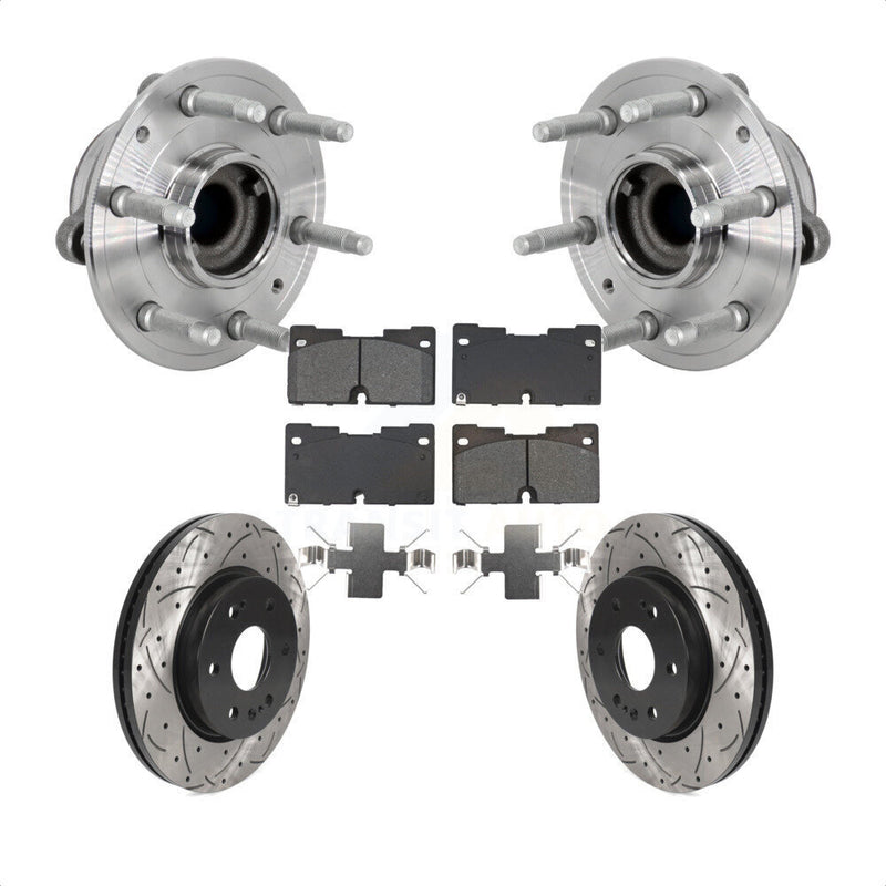 Transit Auto KBB-132830 Wheel Bearing and Hub Assembly for 2019-2023 Chevrolet Silverado 1500 LTD, GMC Sierra 1500 Limited, Cadillac Escalade & more - Front product image