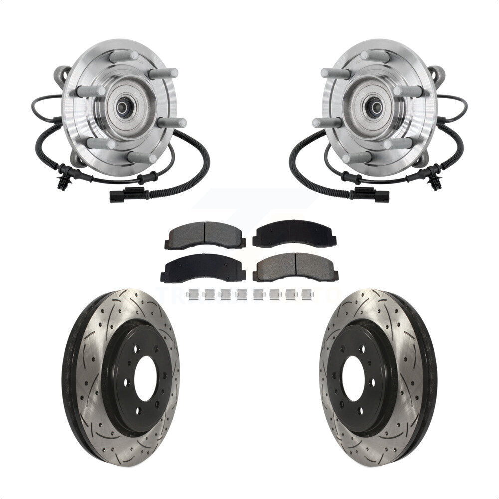 Transit Auto KBB-132831 Wheel Bearing and Hub Assembly for 2018-2020 Ford F-150 - Front product image