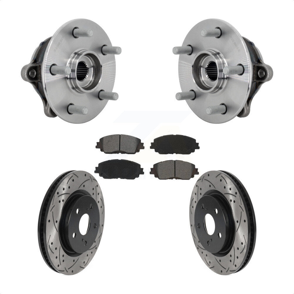 Transit Auto KBB-132832 Wheel Bearing and Hub Assembly for 2019-2024 Toyota Venza, Toyota RAV4 - Front product image