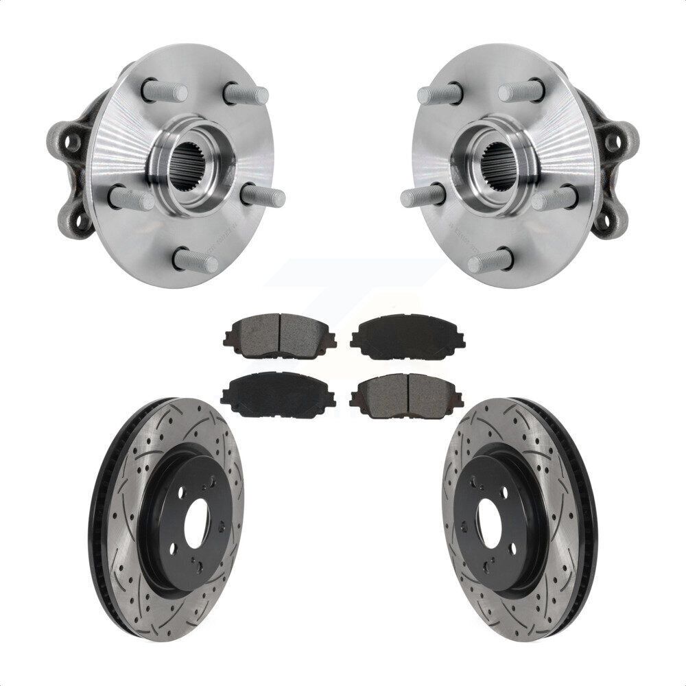 Transit Auto KBB-132833 Wheel Bearing and Hub Assembly for 2019-2024 Toyota RAV4 - Front product image