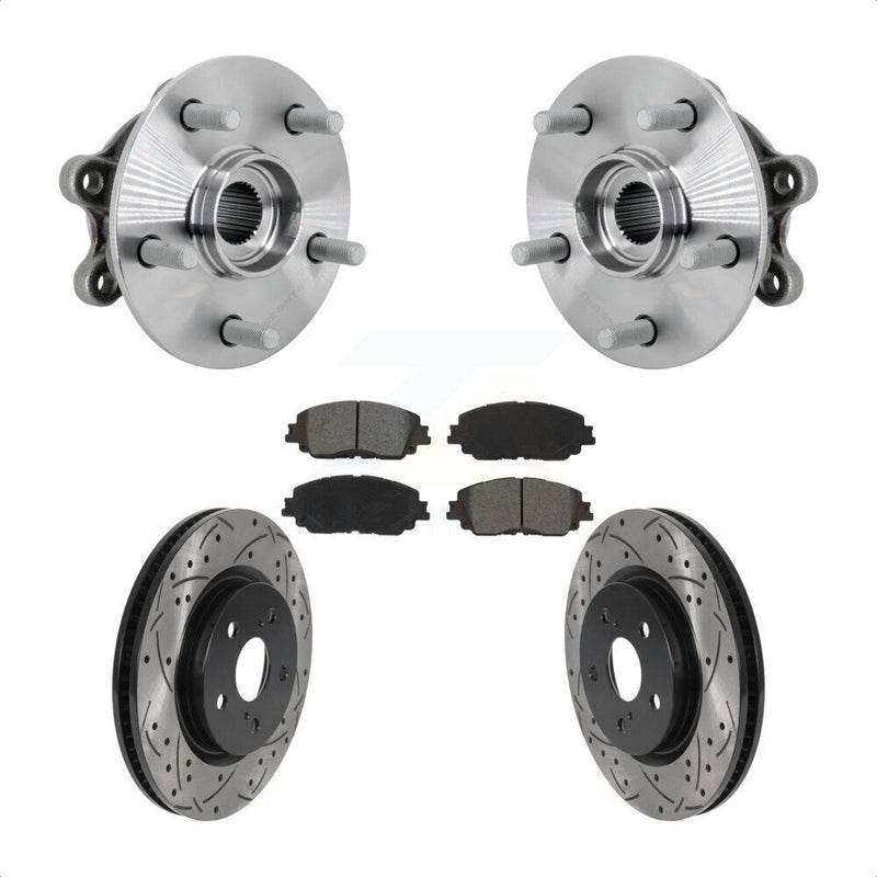Transit Auto KBB-132833 Wheel Bearing and Hub Assembly for 2019-2024 Toyota RAV4 - Front product image