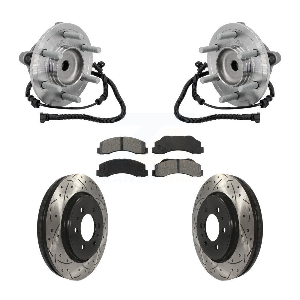 Transit Auto KBB-132836 Wheel Bearing and Hub Assembly for 2015-2017 Ford F-150 - Front product image