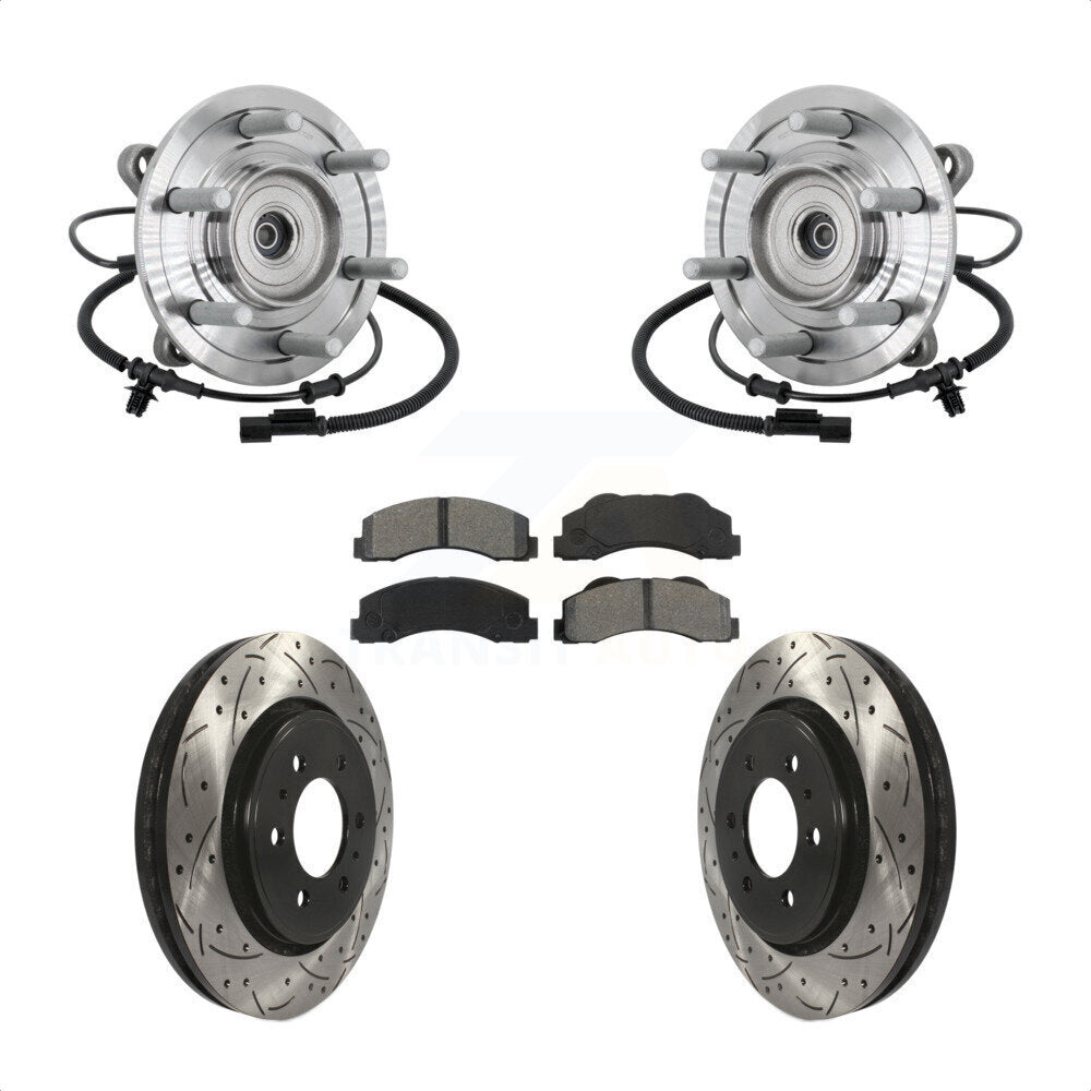 Transit Auto KBB-132837 Wheel Bearing and Hub Assembly for 2017 Ford F-150 - Front product image