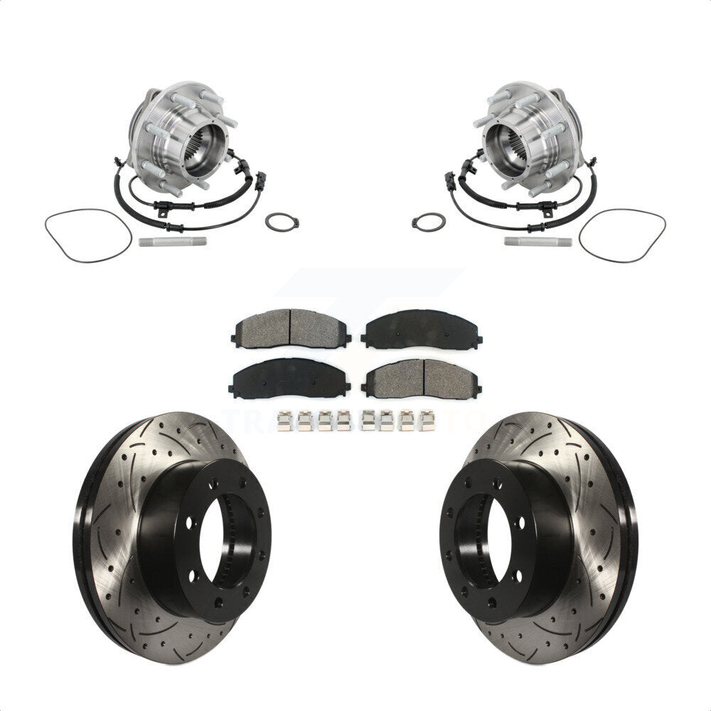 Transit Auto KBB-132838 Wheel Bearing and Hub Assembly for 2013-2016 Ford F-450 Super Duty - Front product image