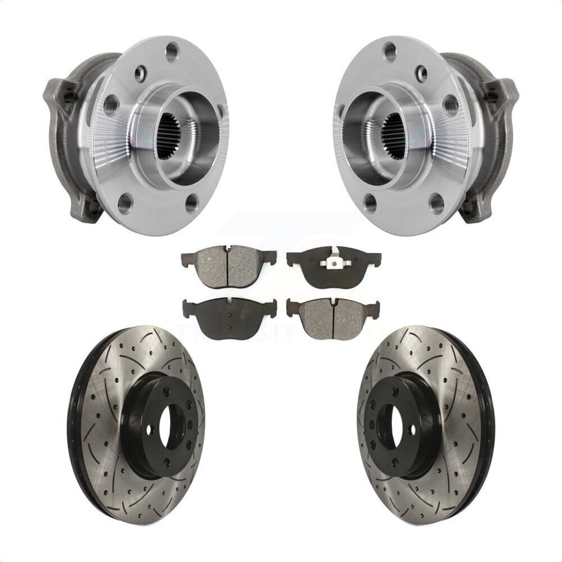 Transit Auto KBB-132839 Wheel Bearing and Hub Assembly for 2007-2019 BMW X6, BMW X5 - Front product image