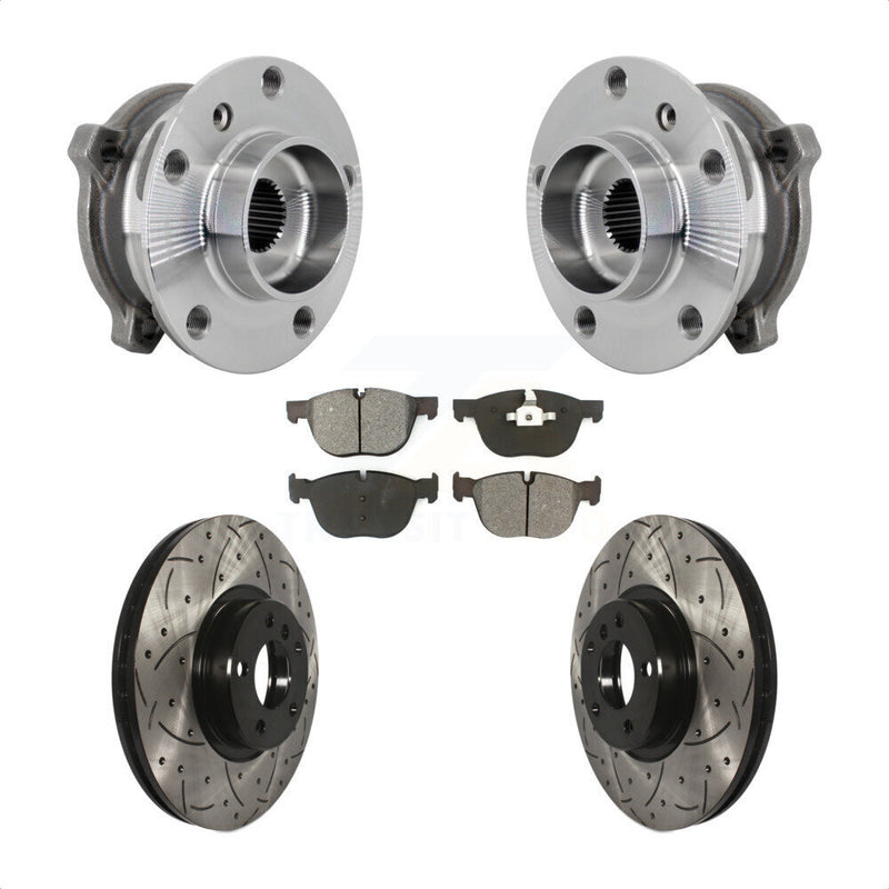 Transit Auto KBB-132840 Wheel Bearing and Hub Assembly for 2007-2018 BMW X5, BMW X6 - Front product image