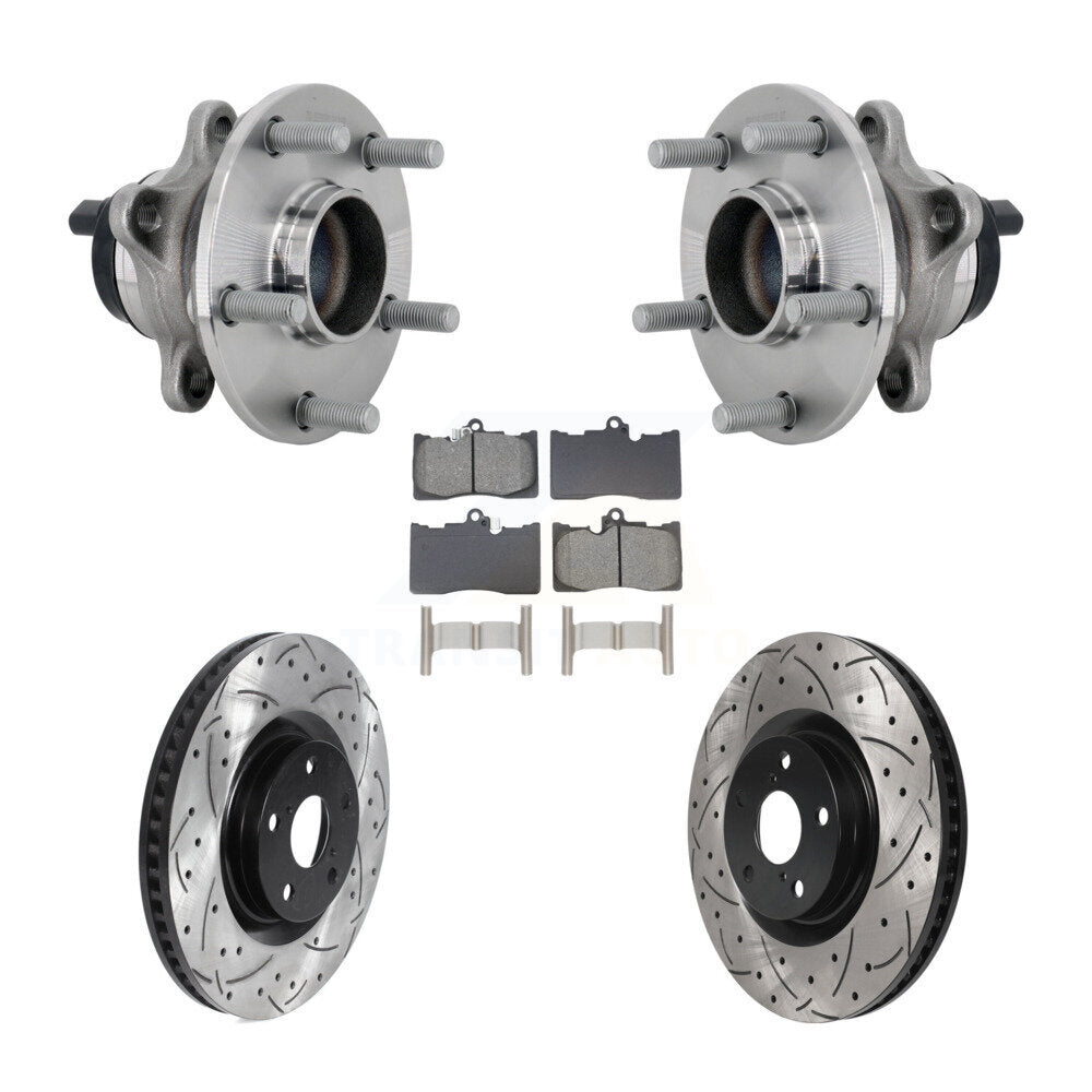 Transit Auto KBB-132846 Wheel Bearing and Hub Assembly for 2013-2023 Lexus RC300, Lexus RC350, Lexus GS300 & more - Front product image