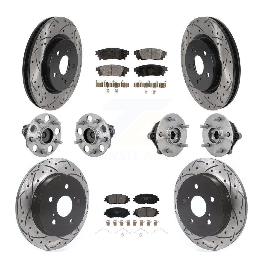 Transit Auto KBB-132863 Wheel Bearing and Hub Assembly for 2019-2023 Toyota RAV4 - Front and Rear product image