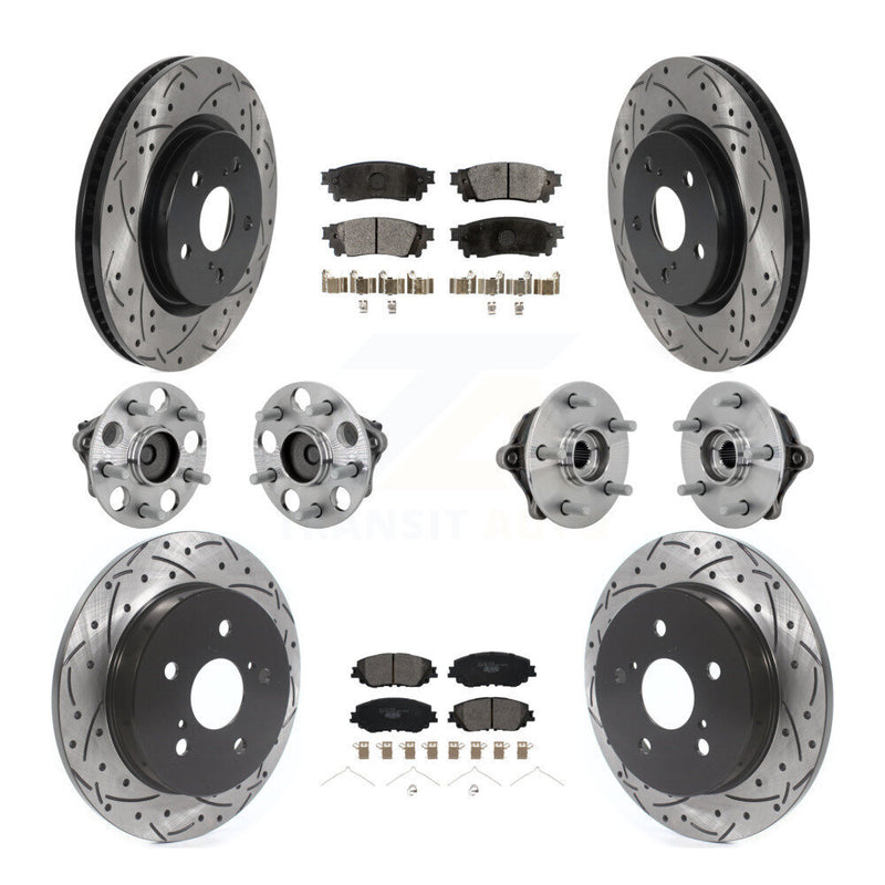 Transit Auto KBB-132863 Wheel Bearing and Hub Assembly for 2019-2023 Toyota RAV4 - Front and Rear product image