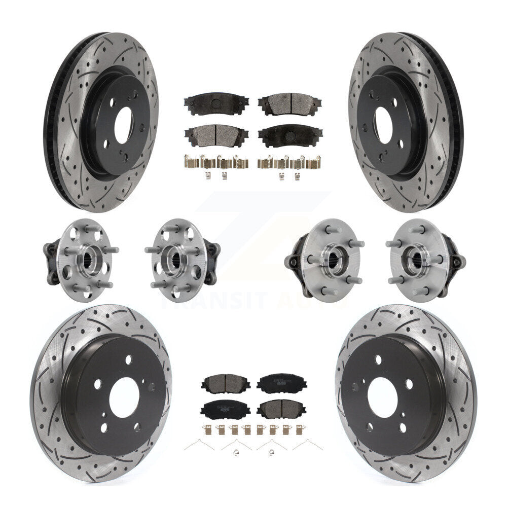 Transit Auto KBB-132864 Wheel Bearing and Hub Assembly for 2019-2023 Toyota Venza, Toyota RAV4 - Front and Rear product image