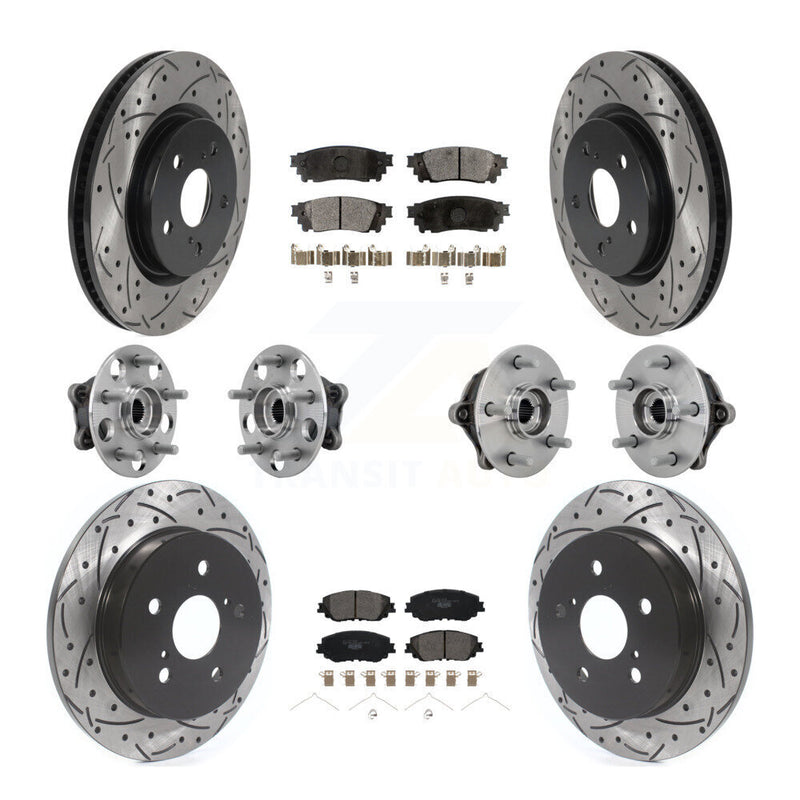 Transit Auto KBB-132864 Wheel Bearing and Hub Assembly for 2019-2023 Toyota Venza, Toyota RAV4 - Front and Rear product image