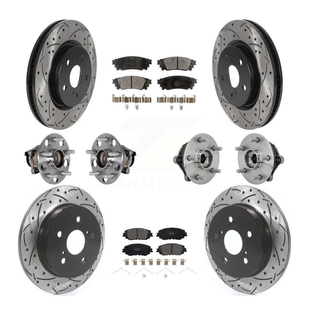 Transit Auto KBB-132865 Wheel Bearing and Hub Assembly for 2019-2020 Toyota RAV4 - Front and Rear product image