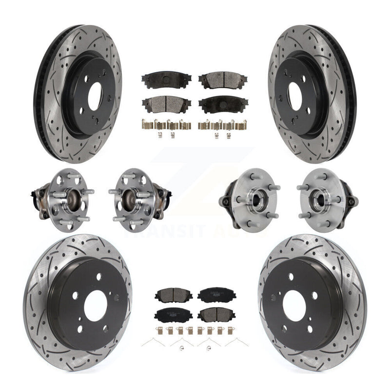 Transit Auto KBB-132865 Wheel Bearing and Hub Assembly for 2019-2020 Toyota RAV4 - Front and Rear product image