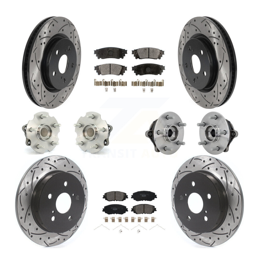 Transit Auto KBB-132866 Wheel Bearing and Hub Assembly for 2019-2020 Toyota RAV4 - Front and Rear product image