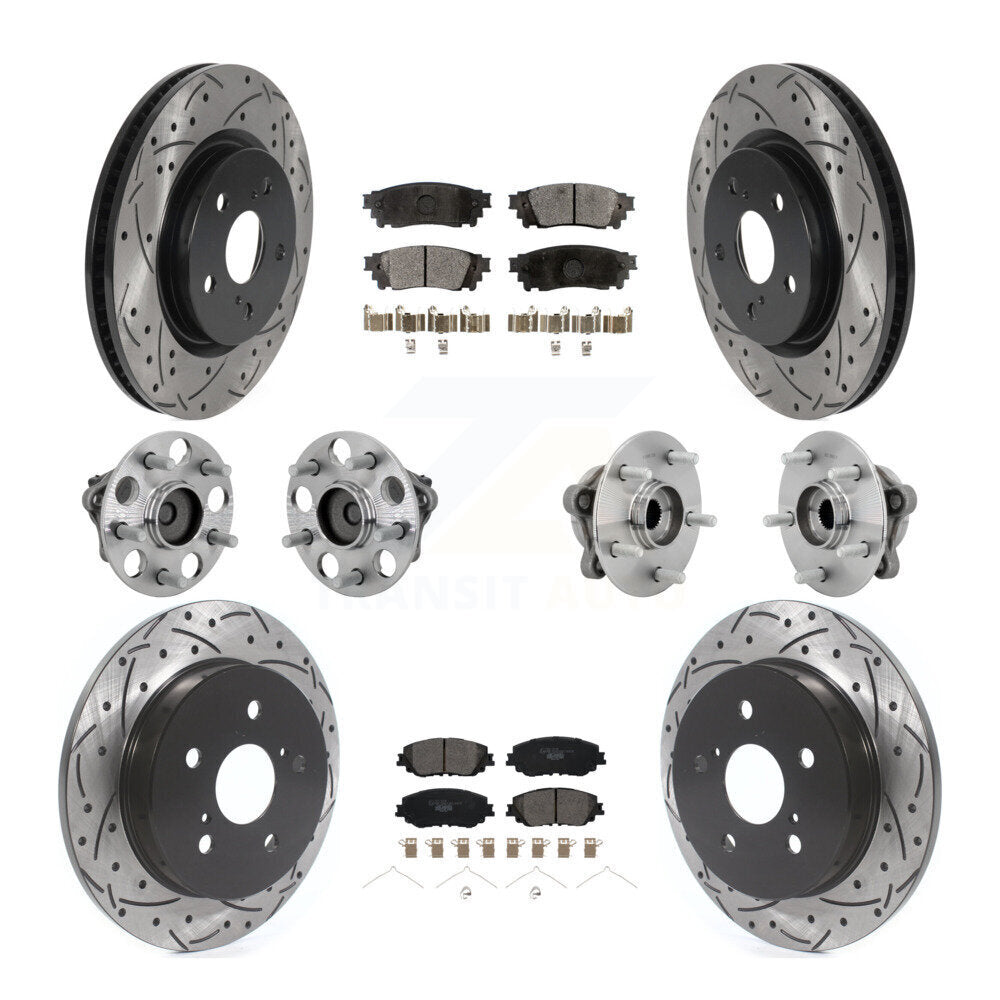 Transit Auto KBB-132870 Wheel Bearing and Hub Assembly for 2021-2022 Toyota C-HR - Front and Rear product image