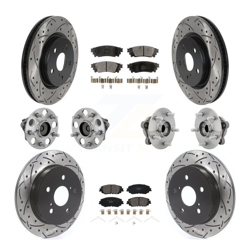 Transit Auto KBB-132870 Wheel Bearing and Hub Assembly for 2021-2022 Toyota C-HR - Front and Rear product image