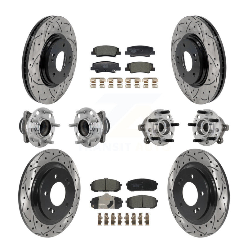 Transit Auto KBB-132871 Wheel Bearing and Hub Assembly for 2020-2023 Hyundai Sonata, Kia K5 - Front and Rear product image