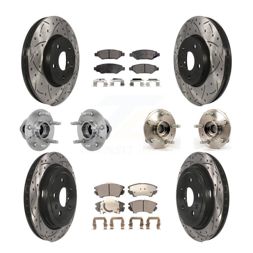 Transit Auto KBB-132872 Wheel Bearing and Hub Assembly for 2011-2015 Chevrolet Camaro - Front and Rear product image