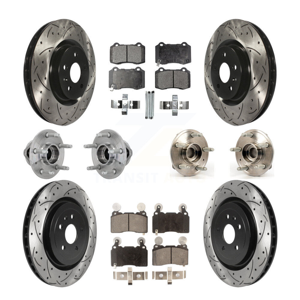 Transit Auto KBB-132873 Wheel Bearing and Hub Assembly for 2010-2015 Chevrolet Camaro - Front and Rear product image