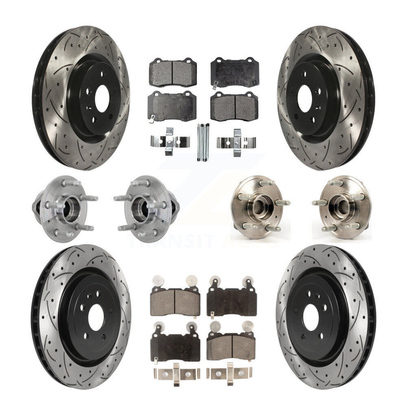 Transit Auto KBB-132873 Wheel Bearing and Hub Assembly for 2010-2015 Chevrolet Camaro - Front and Rear product image