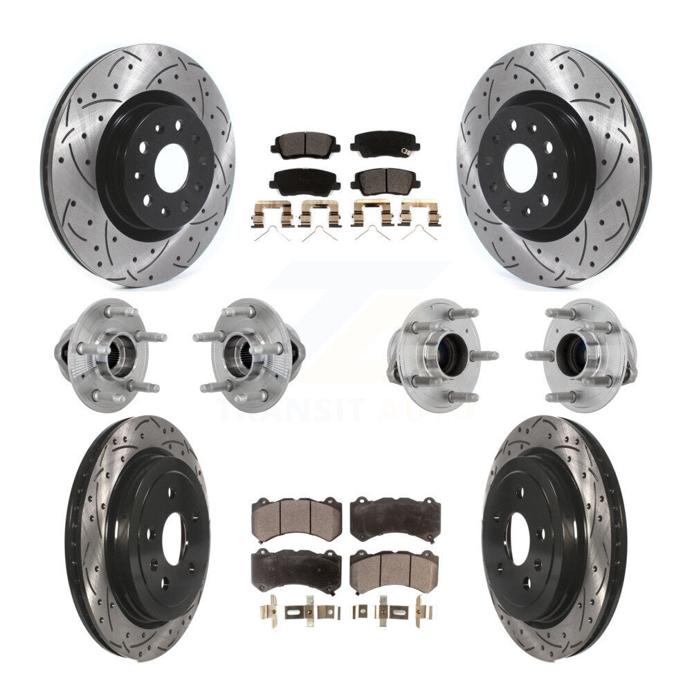 Transit Auto KBB-132874 Wheel Bearing and Hub Assembly for 2016 Cadillac CTS - Front and Rear product image