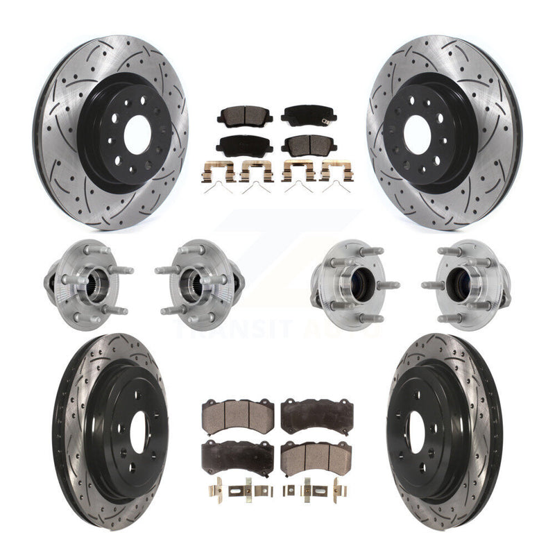 Transit Auto KBB-132874 Wheel Bearing and Hub Assembly for 2016 Cadillac CTS - Front and Rear product image