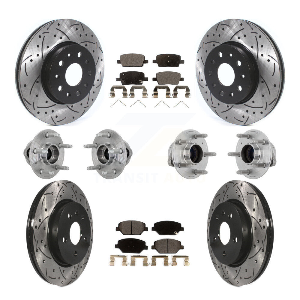 Transit Auto KBB-132879 Wheel Bearing and Hub Assembly for 2016-2020 Chevrolet Camaro - Front and Rear product image