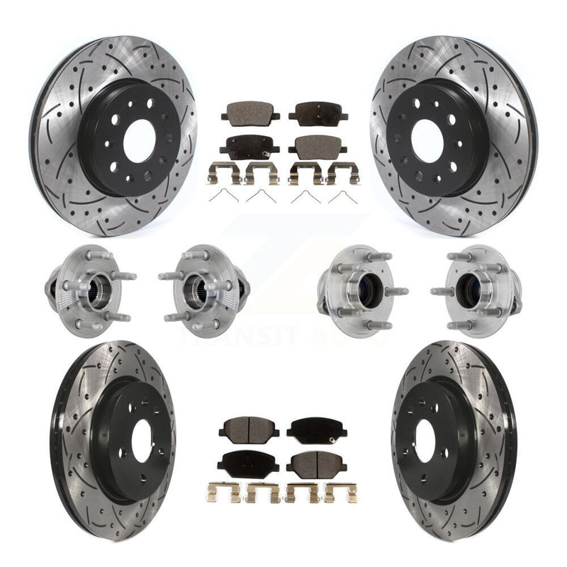 Transit Auto KBB-132879 Wheel Bearing and Hub Assembly for 2016-2020 Chevrolet Camaro - Front and Rear product image
