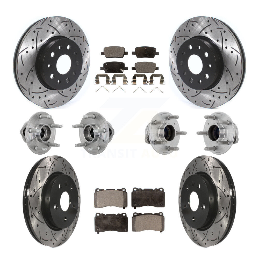 Transit Auto KBB-132880 Wheel Bearing and Hub Assembly for 2016-2022 Chevrolet Camaro, Cadillac CT6 - Front and Rear product image