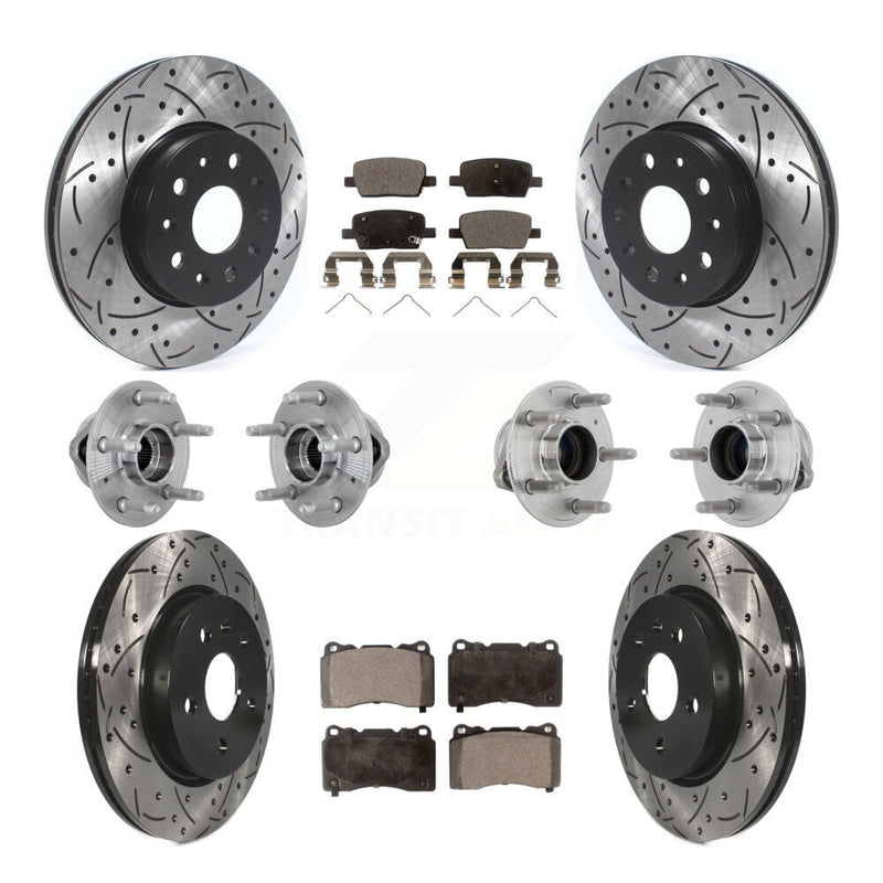 Transit Auto KBB-132880 Wheel Bearing and Hub Assembly for 2016-2022 Chevrolet Camaro, Cadillac CT6 - Front and Rear product image