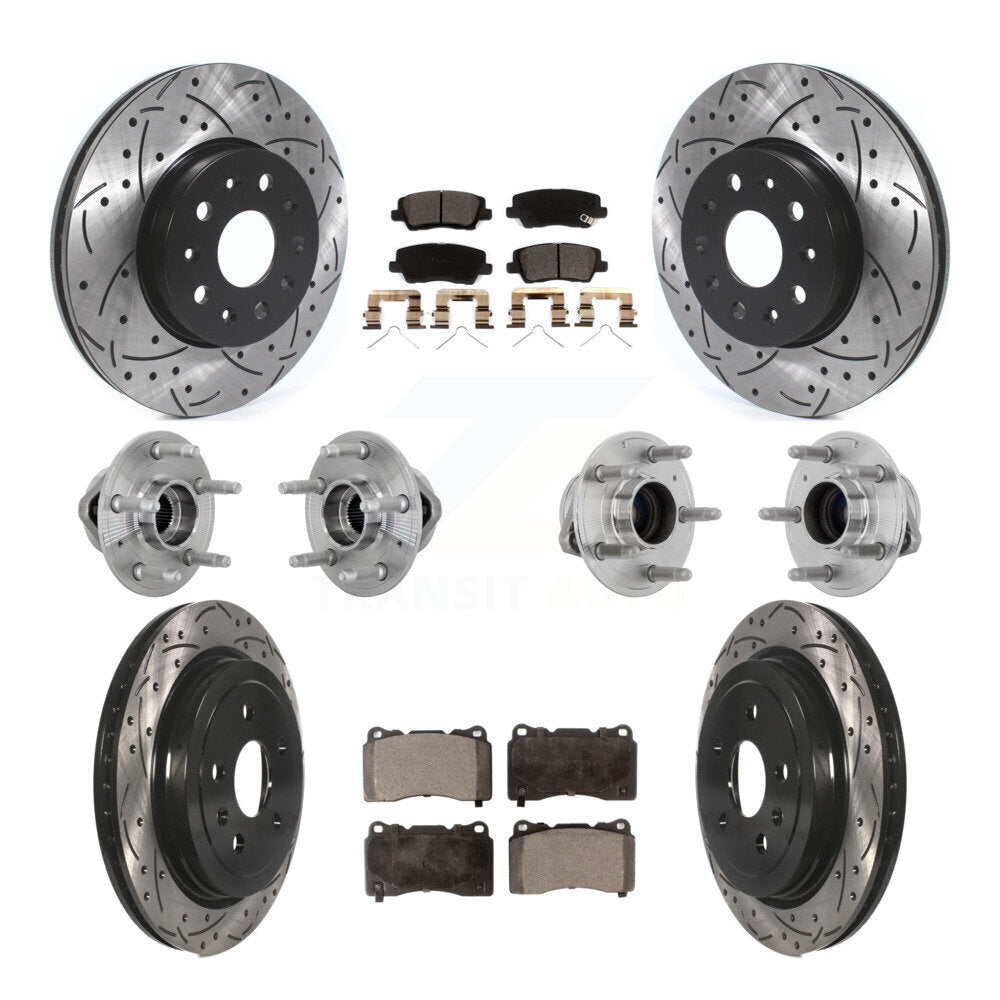 Transit Auto KBB-132881 Wheel Bearing and Hub Assembly for 2017-2019 Cadillac CTS - Front and Rear product image