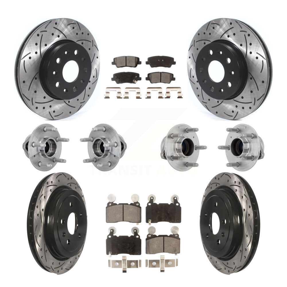 Transit Auto KBB-132882 Wheel Bearing and Hub Assembly for 2017-2019 Cadillac CTS - Front and Rear product image