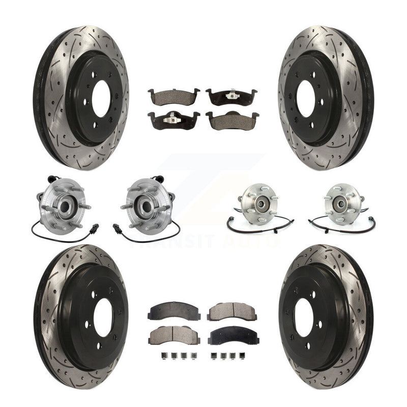 Transit Auto KBB-132885 Wheel Bearing and Hub Assembly for 2011-2014 Ford Expedition, Lincoln Navigator - Front and Rear product image