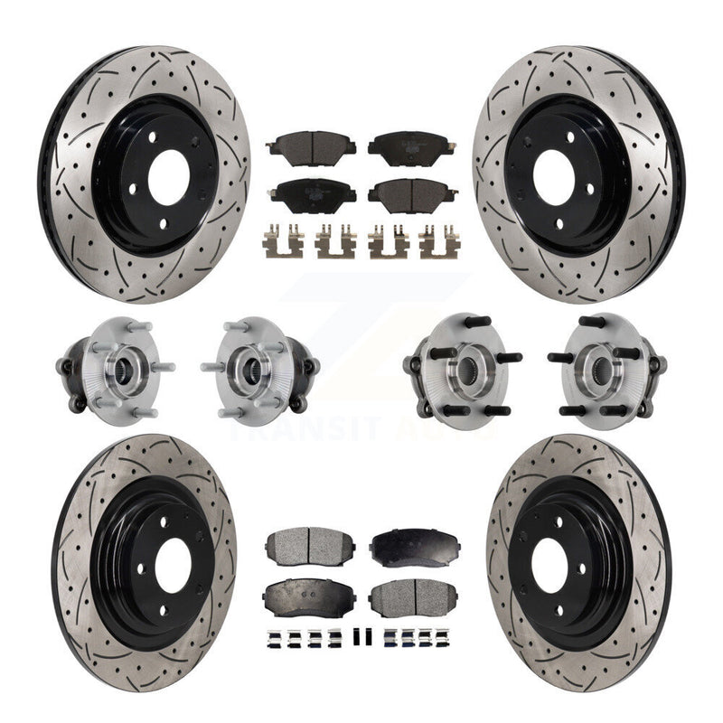 Transit Auto KBB-132889 Wheel Bearing and Hub Assembly for 2016-2023 Mazda CX-9 - Front and Rear product image