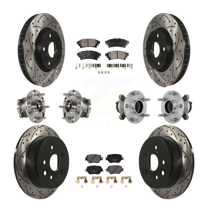 Transit Auto KBB-132890 Wheel Bearing and Hub Assembly for 2014 Lexus IS250 - Front and Rear product image