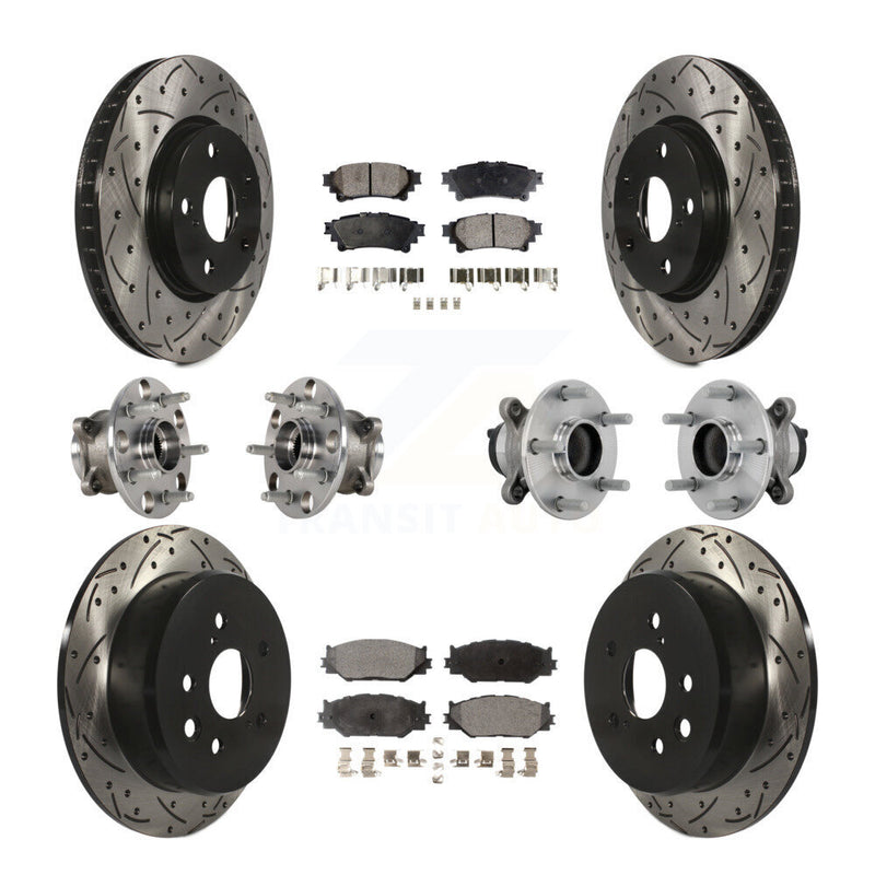 Transit Auto KBB-132891 Wheel Bearing and Hub Assembly for 2014-2015 Lexus IS250 - Front and Rear product image