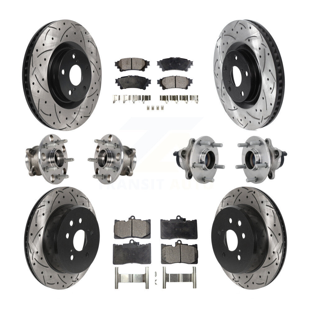 Transit Auto KBB-132892 Wheel Bearing and Hub Assembly for 2013-2020 Lexus GS300, Lexus RC300, Lexus GS200t & more - Front and Rear product image