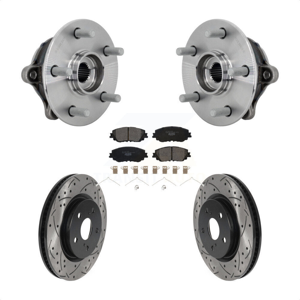 Transit Auto KBB-132899 Wheel Bearing and Hub Assembly for 2019-2024 Toyota Venza, Toyota RAV4 - Front product image