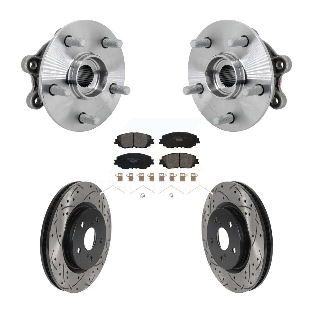 Transit Auto KBB-132900 Wheel Bearing and Hub Assembly for 2019-2024 Toyota RAV4 - Front product image