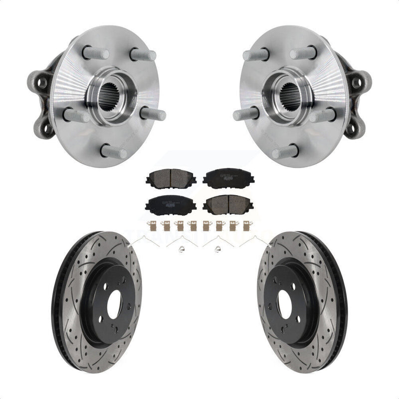 Transit Auto KBB-132900 Wheel Bearing and Hub Assembly for 2019-2024 Toyota RAV4 - Front product image
